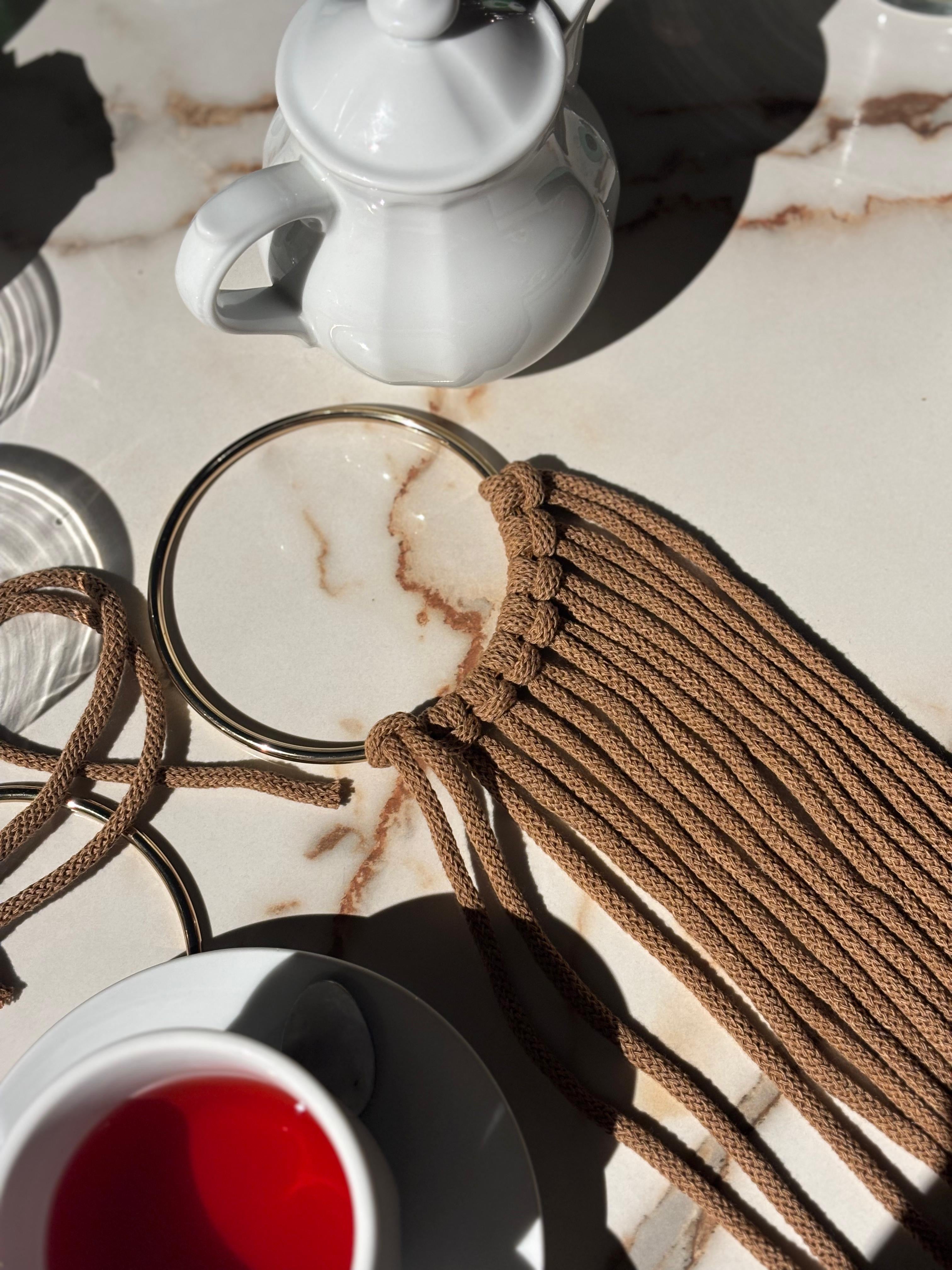 04/02 Borse in macramè con merenda da Cortile Flora Milano - 55,00€