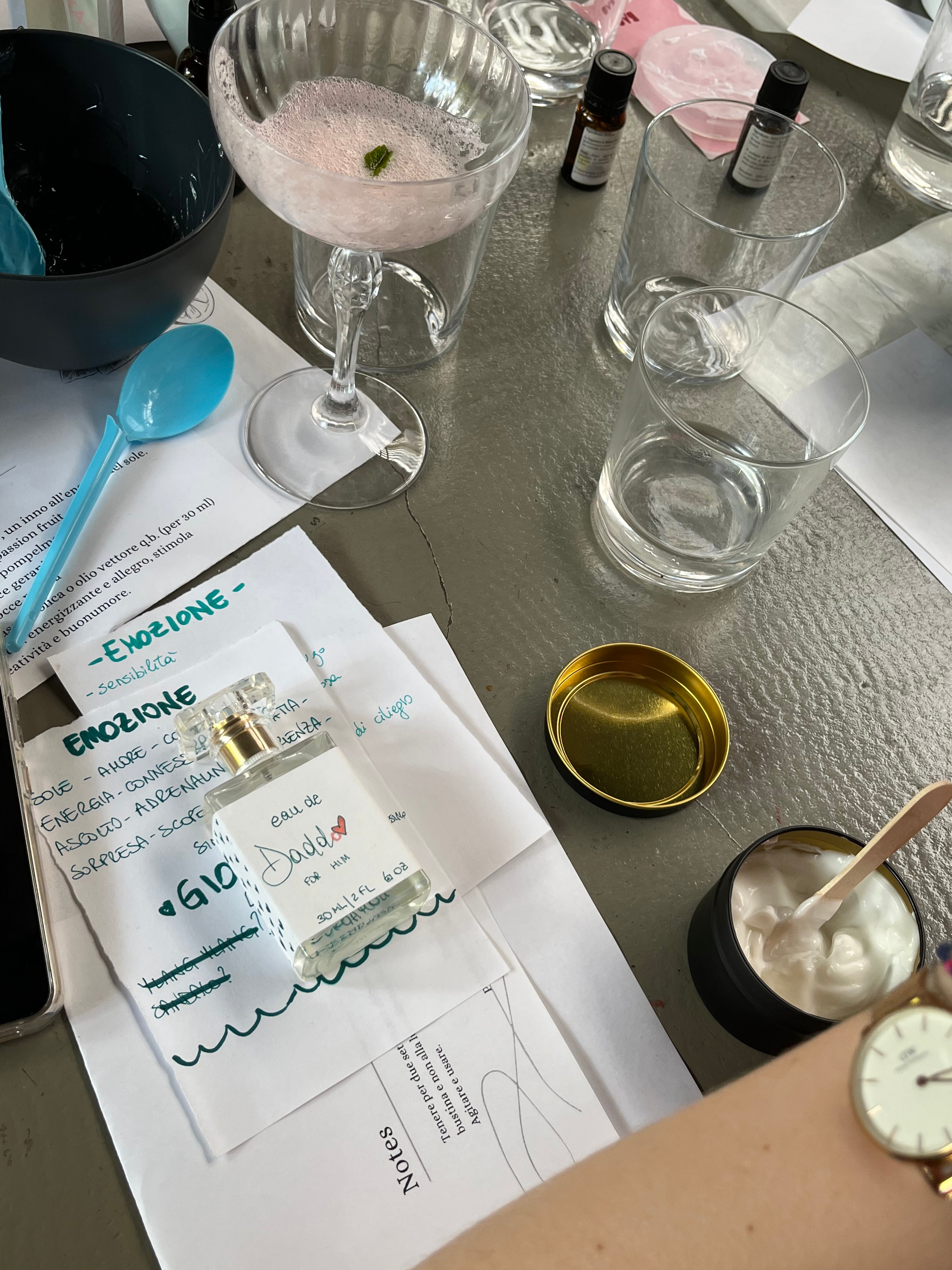 12/08 Creazione di un profumo e apericena al Sanctuary Eco Retreat di Roma - €64,00