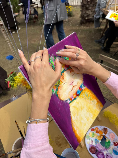 23/05 Pittura su tela e merenda da Bon Ton Bisceglie - €39,00