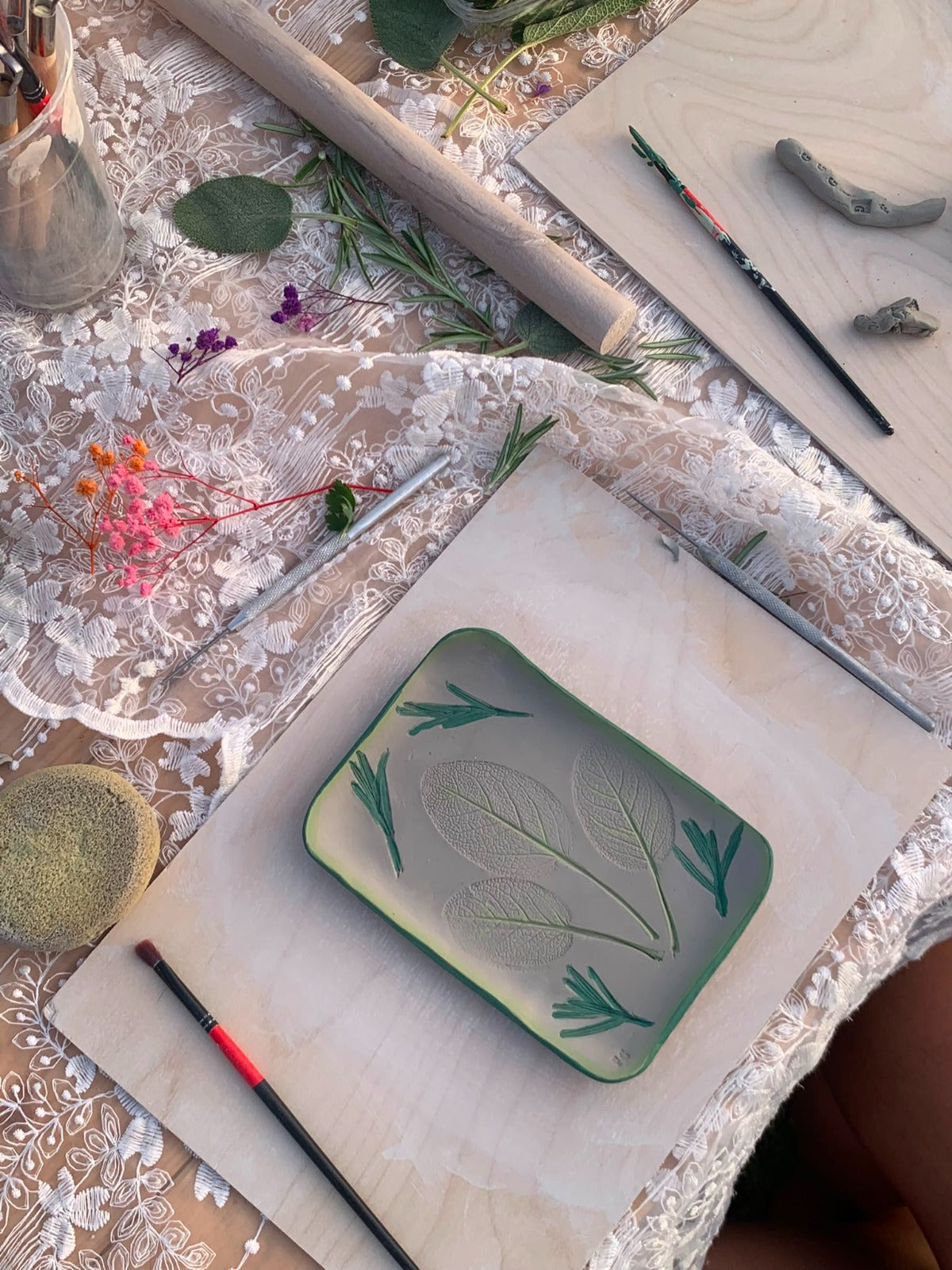 26/08 Ceramica Botanica con aperitivo al Sanctuary Eco Retreat Roma - €59,00