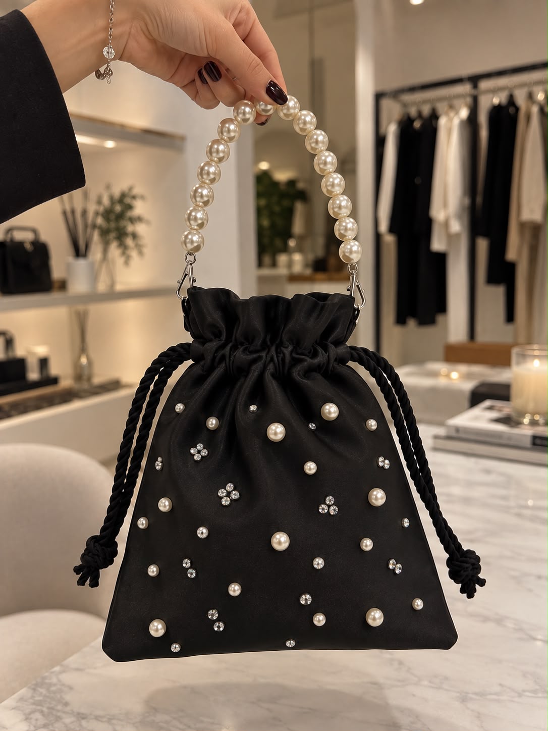 28/11 Satin Bag e aperitivo da Casa Vidaschi Roma - €59,00