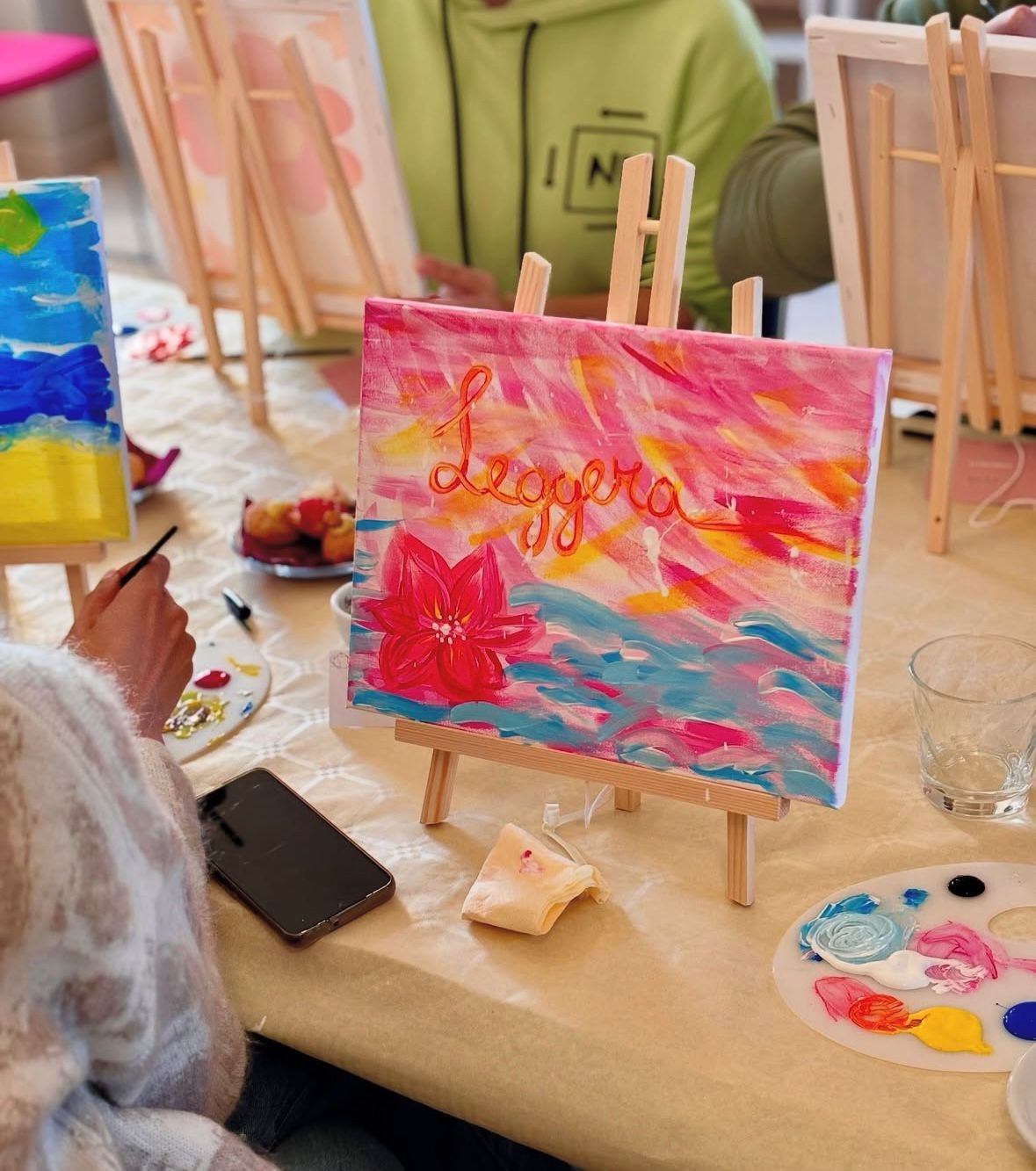 31/08 Pittura su tela e aperitivo da Masseria De Raho Lecce - €54,00