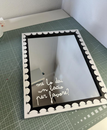 10/10 Specchio Personalizzato con merenda da The Appuntamento Roma - €64,00