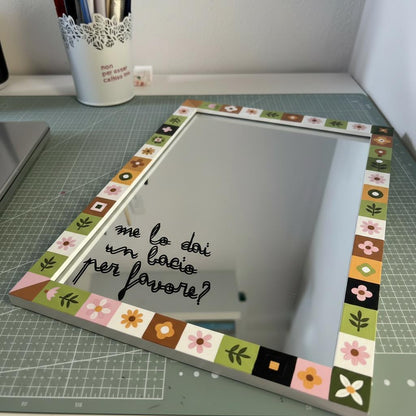 10/10 Specchio Personalizzato con merenda da The Appuntamento Roma - €64,00